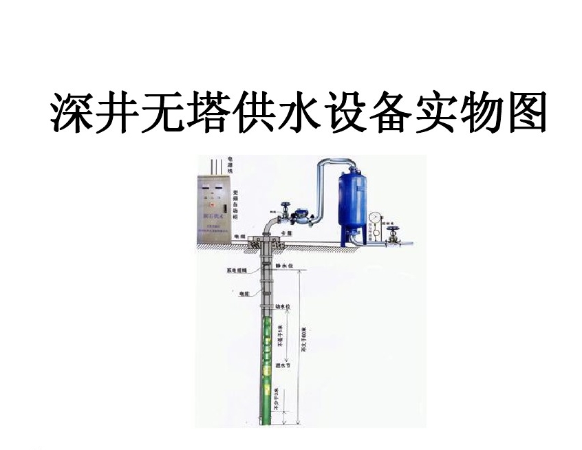 方山县井泵无塔式供水设备